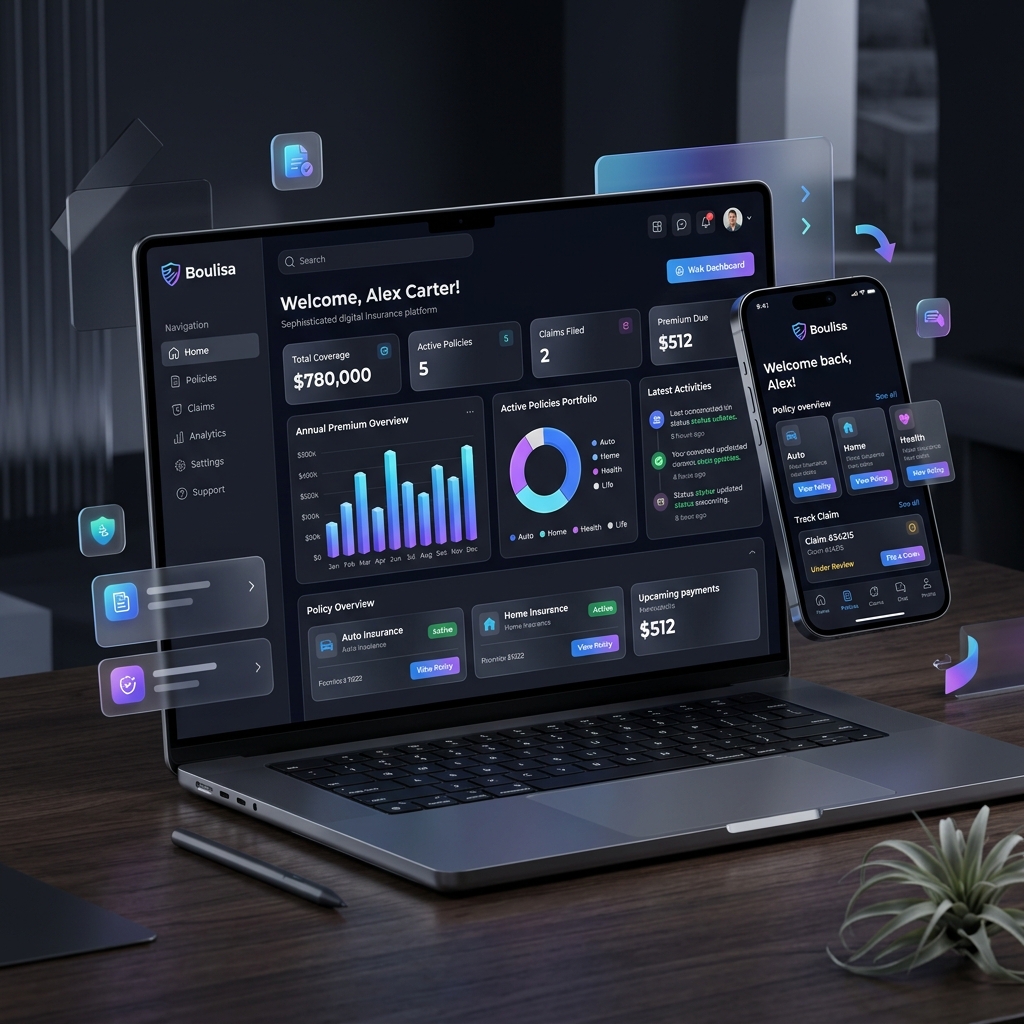 Boulisa Platform Portal Mockup